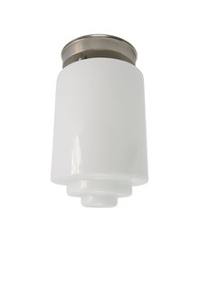 Ceiling Lamp White Glass