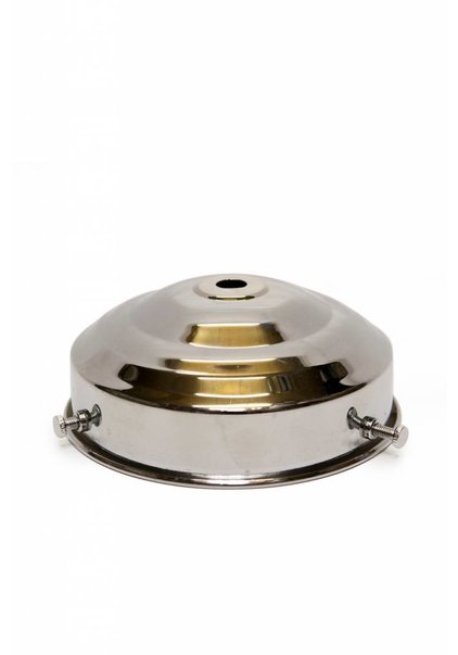 Glasdrager, 10 cm, chroom