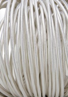 Strijkijzer snoer, wit, 2 aderig