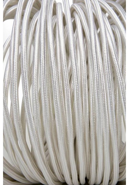 Strijkijzer snoer, wit, 2 aderig
