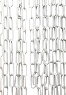 Lamp Chain, White, 4.8 x 2.0 cm