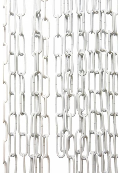 Lamp Ketting, Wit, schakels: 4.8 x 2.0 cm