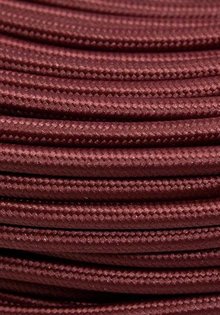 Strijkijzersnoer, Bordeaux Rood, 2 aderig