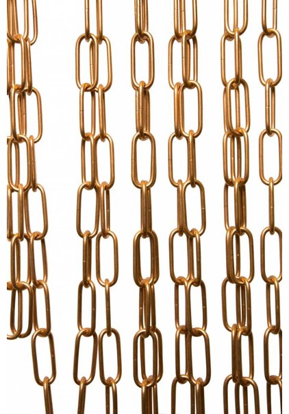 Lamp Chain, Red Brass, 4.8 x 2.0 cm
