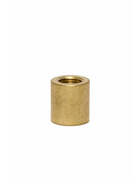 M13 to M10 reducing piece, brass, gold colour