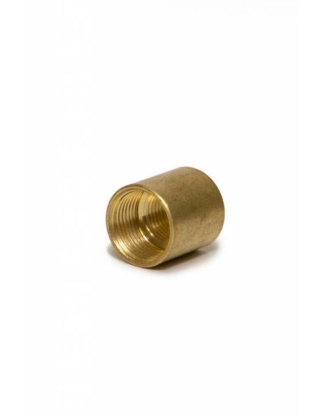 M13 to M10 reducing piece, brass, gold colour