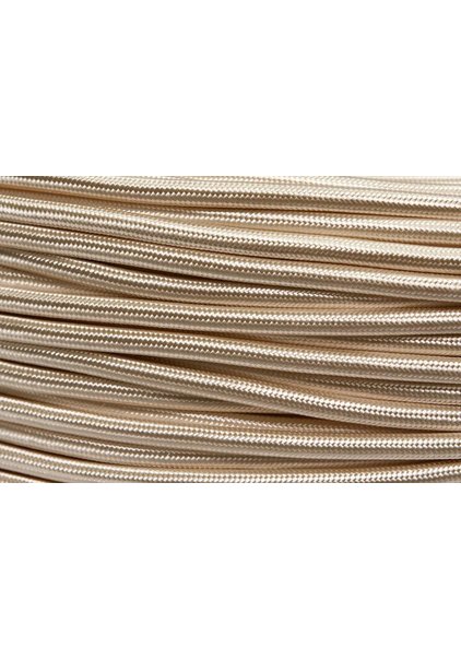 Strijkijzersnoer, ivoor, 2 aderig