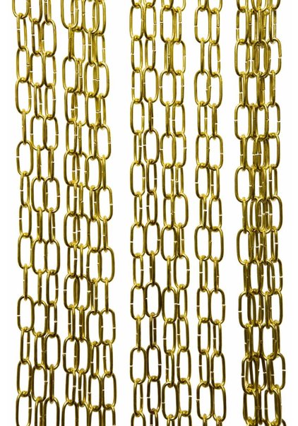 Ketting, Goudkleur, Kleine schakels, 2.0 x 1.0 cm