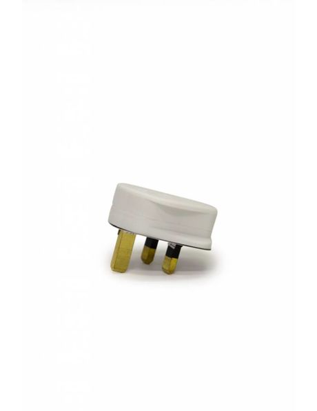 White British standard plug, plastic