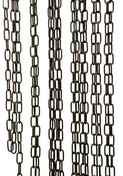 Lamp Chain, Antique Brown Coated, Small Links