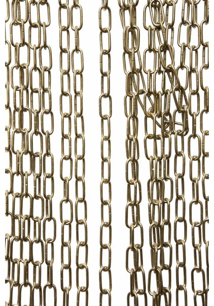 Lamp ketting, Chroom, Kleine schakels, 2.0 x 1.0 cm