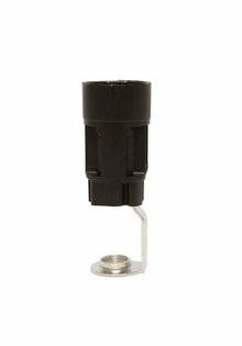 Lamp Socket for Chandelier, E14, 6.5 x 2.35 cm  /  2.56 x 0.93 inch