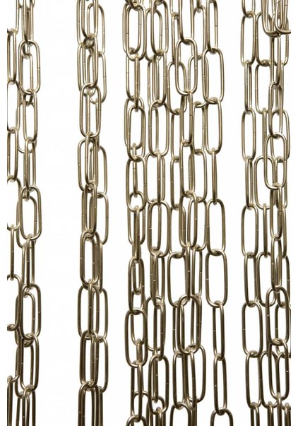 Lampketting, Chroom, schakels: 4.0 x 1.5 cm