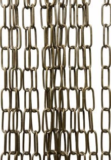Lamp Chain, Antique Brass Coloured