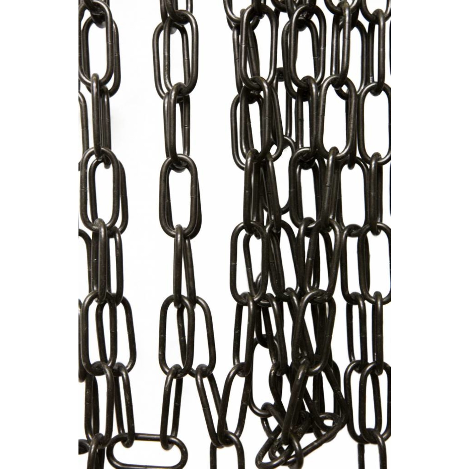 louter Tact hoop Lamp Chain, big links (5.3x2.5cm / 2.1x1.4 inch), dark brown/black -  Lamplord - Vintage Lighting