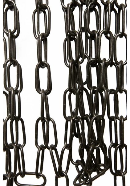 Lamp Chain, Black, Big, 5.3 x 2.5 cm