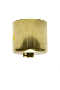 Brass Colored Ceiling Cap, 'Little Tower'
