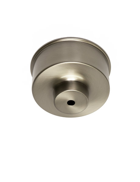 Ceiling plate, sleek model, nickel, matt