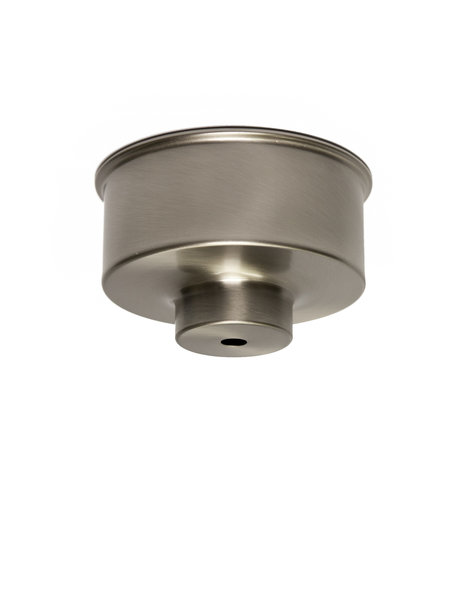 Ceiling plate, sleek model, nickel, matt