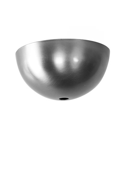Ceiling Cap, Half Ball Shape, Matt, Stainless Steel