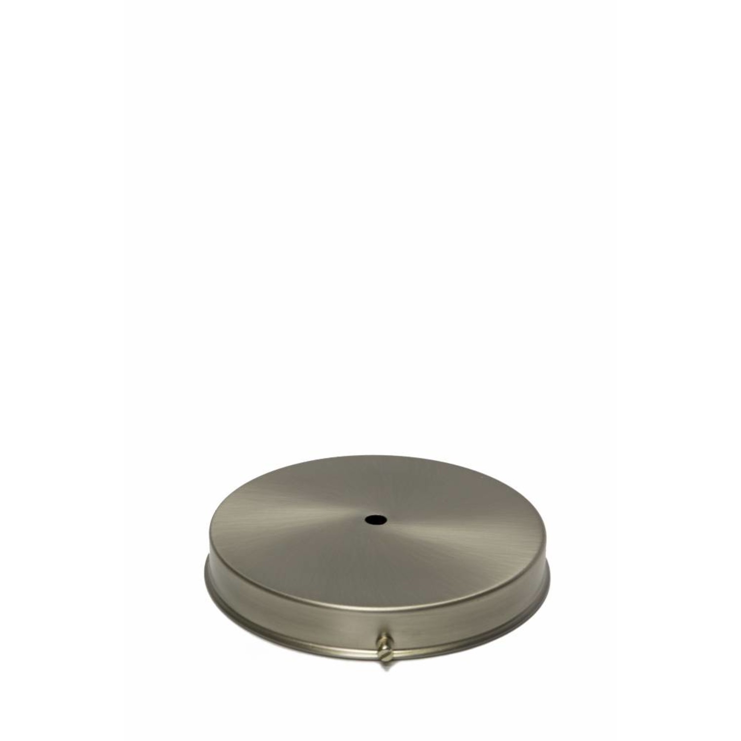 Of Sicilië verdamping Mat nikkelen kaphouder, diameter van 15.0 cm, strak model - Lamplord