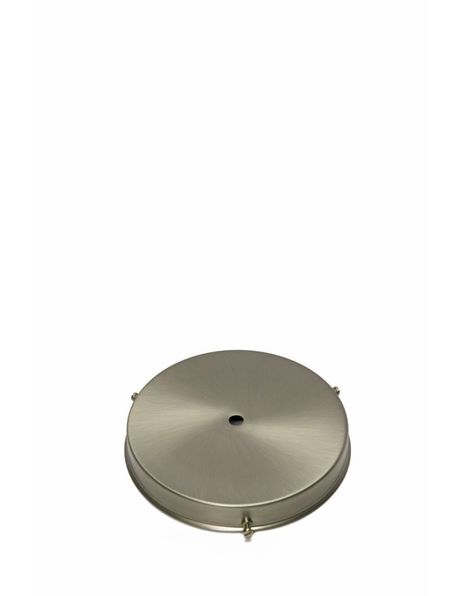 Lamp glass holder, sleek model, matt nickel, grip: 15 cm / 5.9 inch