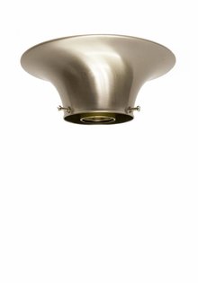 Lamp Ceiling Ring, Matt Nickel, 8.0 cm / 3.15 inch
