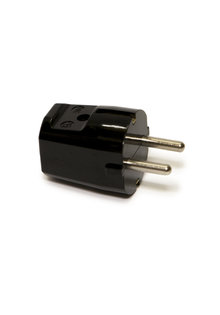 Earthed Plug, Black