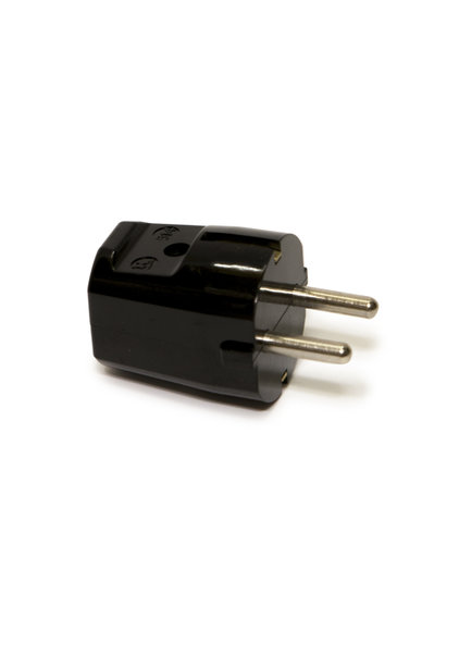 Earthed Plug, Black