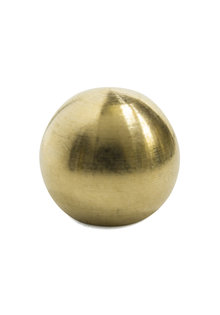 Cover Sphere (Ball), Brass, 20mm / 0.79 inch, M10x1