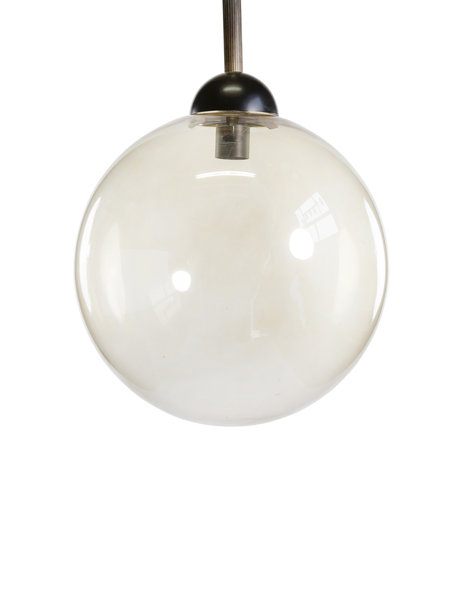 Glass pendant lamp from the 60s in classic style