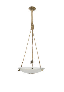 Vintage Hanging Lamp, Bedroom Scale