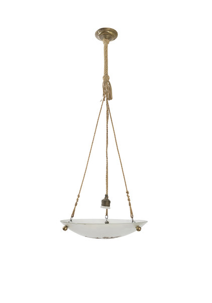 Vintage Hanging Lamp, Bedroom Scale