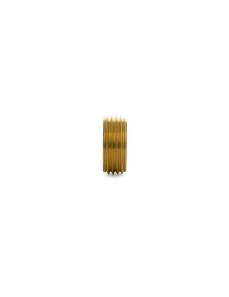 Brass Threaded End, 0.5 cm (0.2 inch), 1.3 cm ext. (0.51 inch) , 1.0  int. (0.39 inch)