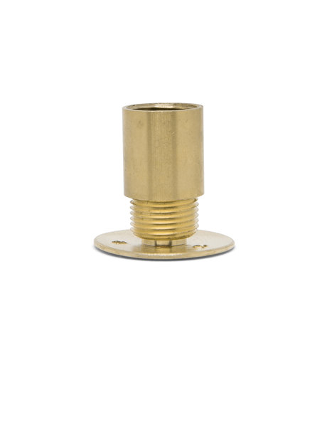 Brass Threaded End,1.3 cm ext. (0.51 inch) , 1.0 cm int. (0.39 inch)