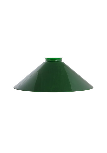 Lampenkap Glas, Groen, 24.5 cm