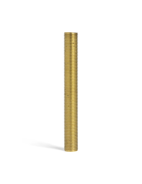 Brass threaded pipe, hollow, 8.0 cm / 3.15 in , M10x1