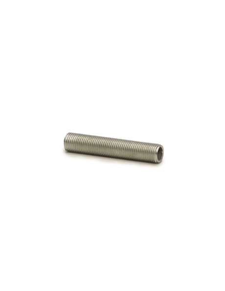 Threaded Pipe, metal, length: 5 cm / 2 inch, M10 screw thread