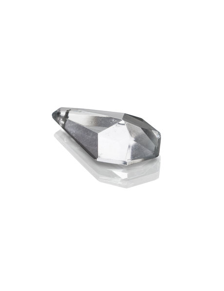 Corona Glass bead in the shape of a drop
