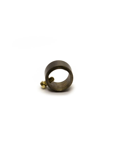 Slip ring (adjusting ring), M10, patinated copper