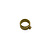 Copper adjustment ring, gold coloured, M16