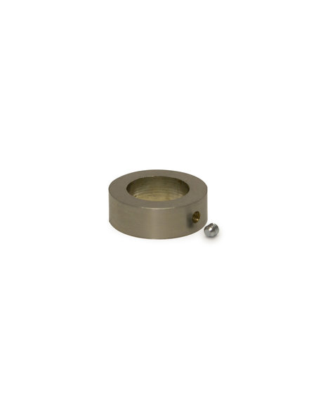 Adjustment ring, matt chrome for rods of 1.8 cm / 0.71 inch in diameter (M18)