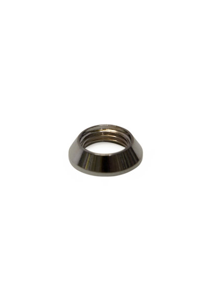 Nut, M10x1, Smooth,Round, Chrome