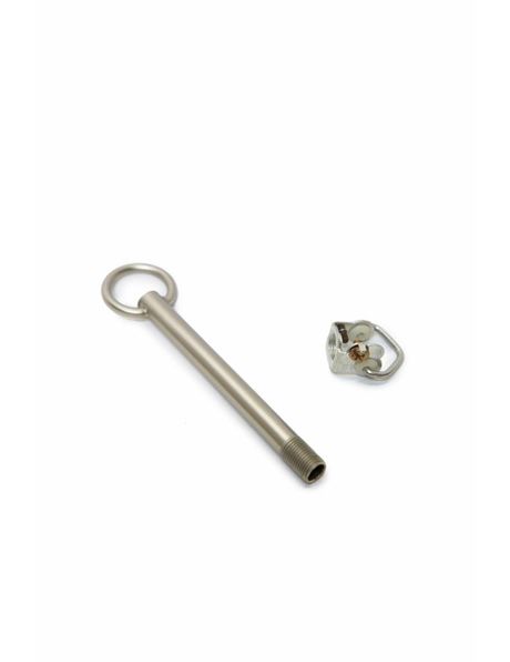 Adjustment Pipe Matt Nickel + Suspension Hook