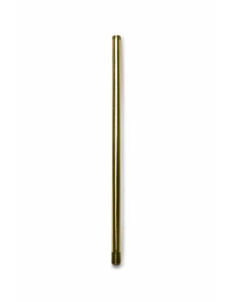 Bar, 30 cm / 11.8 inch, M13, polished brass