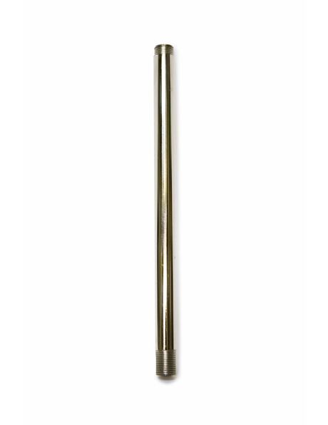 Pipe, 20 cm / 7.9 inch, polished nickel,