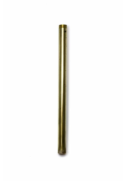 Pipe, 20 cm / 7.87 inch, M13, Brass Unpolished