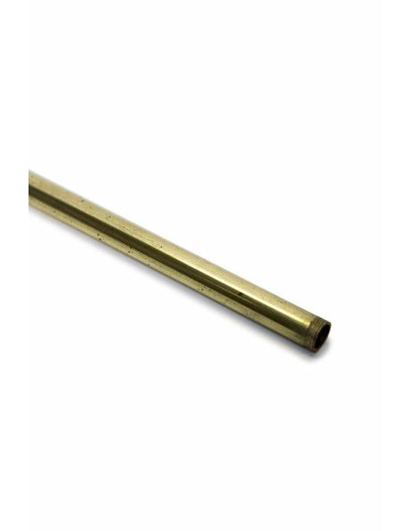 Tube, 20 cm / 7.87 inch, M13, unpolished brass