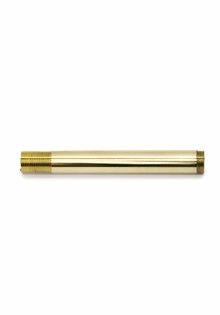 Stang, 10 cm, M13x1, Messing Gepolijst