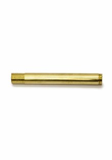 Pipe, 10 cm / 3.9 inch, M13x1, Brass
